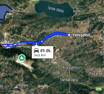 BURSA YENİŞEHİR AKBIYIK MAH. 1.416M² TARLA SATILIKTIR - BURSA YENİŞEHİR fotoğraf 6